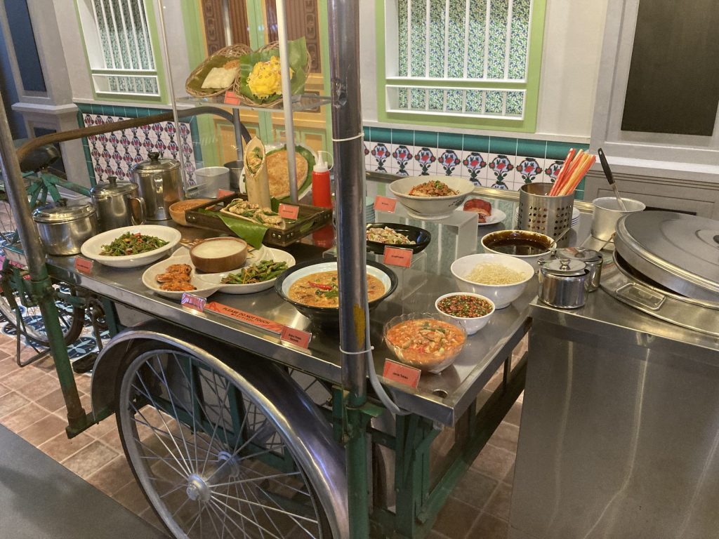 屋台の食品サンプル